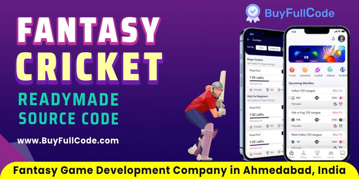 Buy source code of Fantasy Cricket game in Unity : Android, iOS, Desktop, Browser based games