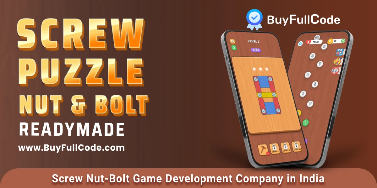 Buy source code of Screw Puzzle game in Unity : Android, iOS, Desktop, Browser based games